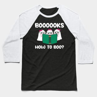 Booooks How to boo! Baseball T-Shirt